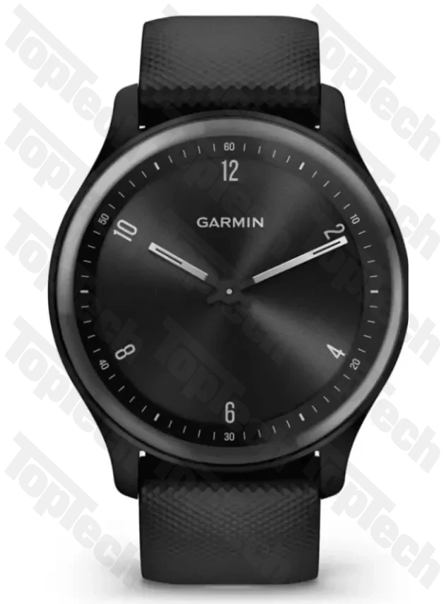 Garmin Vivomove Sport Black Silicone Band Garmin Vivomove Sport Black Silicone Band
