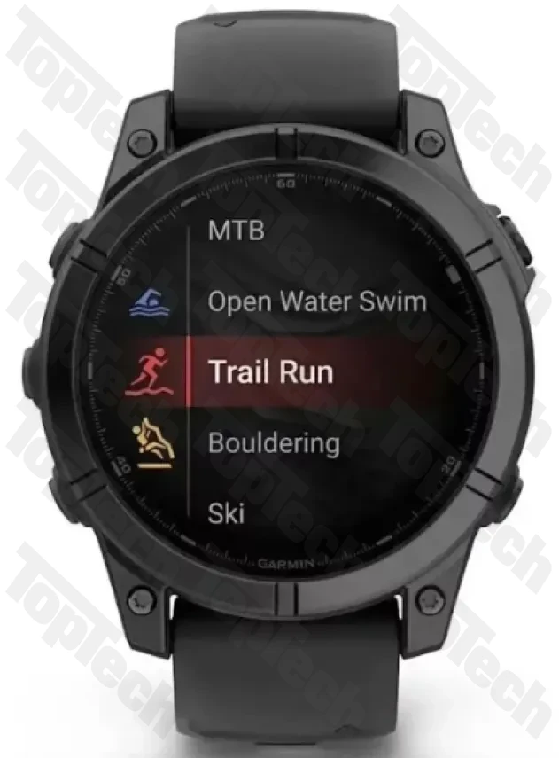 Garmin Fenix E 47мм Серая сталь, черный силиконовый ремешок Garmin Fenix E 47мм Серая сталь, черный силиконовый ремешок