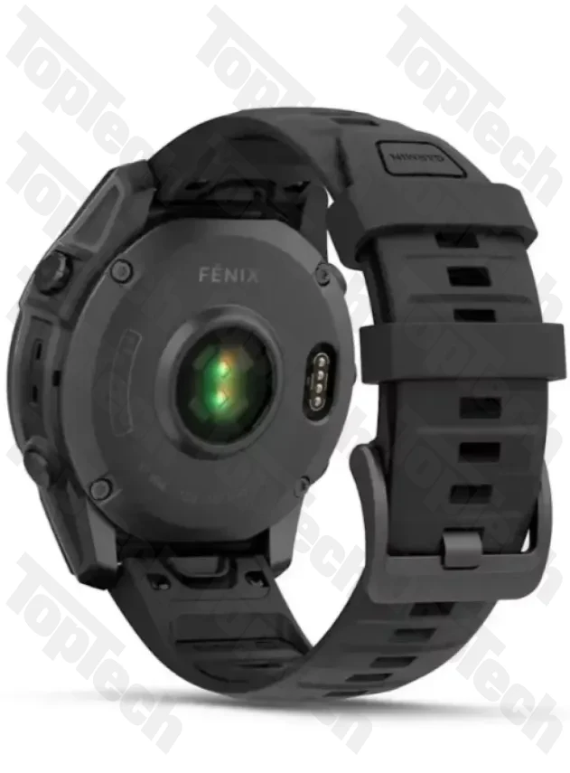 Garmin Fenix E 47мм Серая сталь, черный силиконовый ремешок Garmin Fenix E 47мм Серая сталь, черный силиконовый ремешок