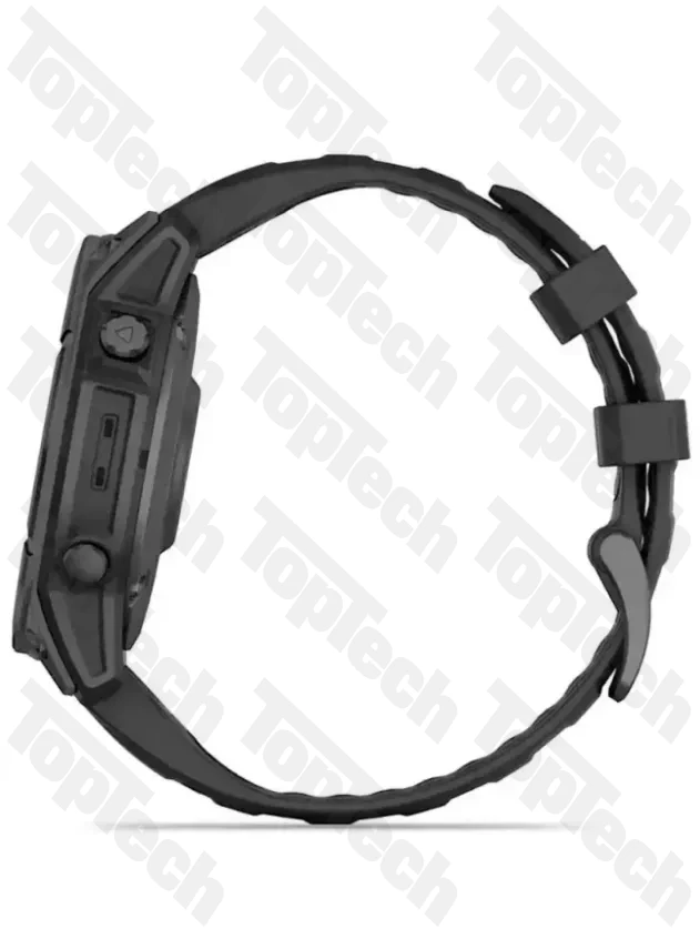 Garmin Fenix E 47мм Серая сталь, черный силиконовый ремешок Garmin Fenix E 47мм Серая сталь, черный силиконовый ремешок