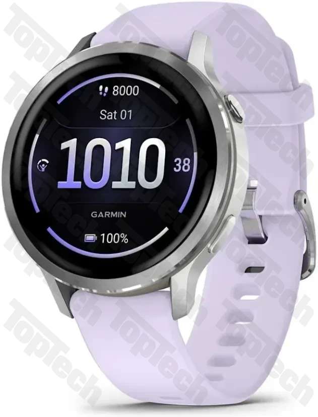Garmin Venu 4 41 мм (серебристый/сиреневый) Garmin Venu 4 41 мм (серебристый/сиреневый)