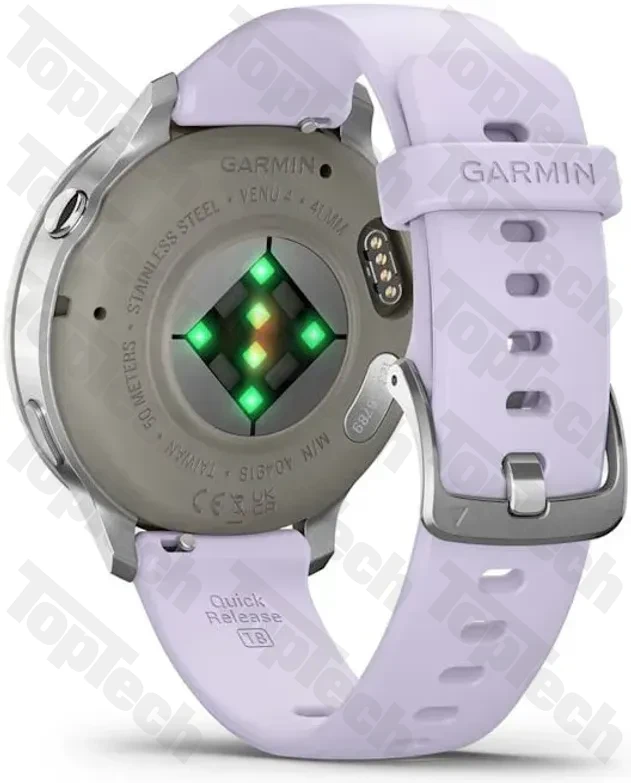 Garmin Venu 4 41 мм (серебристый/сиреневый) Garmin Venu 4 41 мм (серебристый/сиреневый)