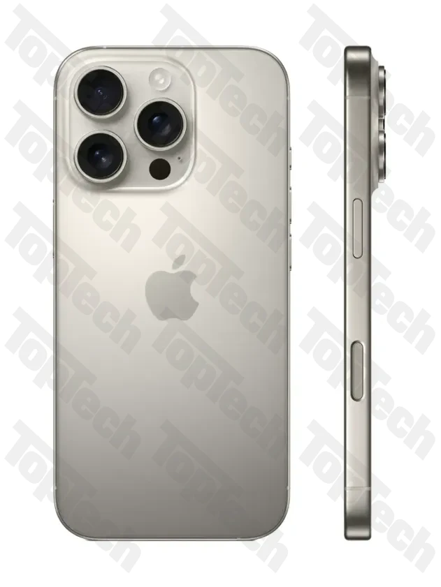 Телефон Apple iPhone 16 Pro 128 ГБ, цвет: природный титан (Natural Titanium)