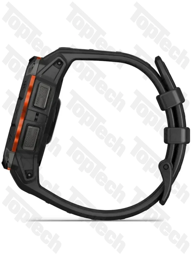 Garmin Instinct 3 – 45 mm, Solar Black with Black Band Garmin Instinct 3 – 45 mm, Solar Black with Black Band