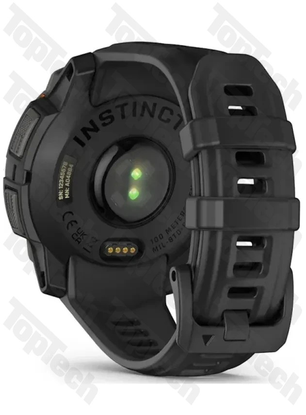 Garmin Instinct 3 – 45 mm, Solar Black with Black Band Garmin Instinct 3 – 45 mm, Solar Black with Black Band