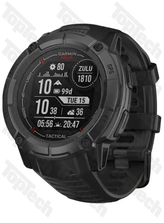 Garmin Instinct 2x Solar Tactical Edition Чёрный