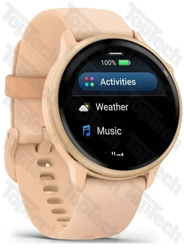 Garmin Vivoactive 6 Metallic Pink Dawn with Pink Dawn Band Garmin Vivoactive 6 Metallic Pink Dawn with Pink Dawn Band