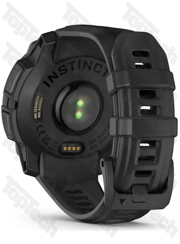 Garmin Instinct 3 – 45 mm, AMOLED Black with Black Band Garmin Instinct 3 – 45 mm, AMOLED Black with Black Band
