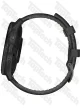 Garmin Venu 3 Slate Stainless Steel Bezel with Black Case and Leather Band