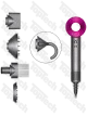 Dyson HD07 Supersonic Фуксия