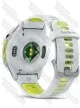 Garmin Forerunner 970 Titanium with Whitestone Case and Whitestone/Translucent Amp Yellow Band
