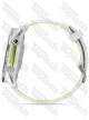 Garmin Forerunner 970 Titanium with Whitestone Case and Whitestone/Translucent Amp Yellow Band