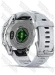Garmin Fenix 8 43 Amoled Silver with Whitestone Silicone Band Garmin Fenix 8 43 Amoled Silver with Whitestone Silicone Band