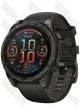 Garmin Fenix 8 47 Amoled Sapphire Carbon Gray DLC Titanium with Black Silicone