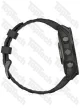 Garmin Fenix 8 47 Amoled Sapphire Carbon Gray DLC Titanium with Black Silicone