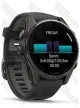 Garmin Fenix 8 47 Amoled Sapphire Carbon Gray DLC Titanium with Black/Pebble Gray Silicone