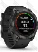 Garmin Fenix 7X Pro Sapphire Solar Edition Titanium/Fog Gray Band Garmin Fenix 7X Pro Sapphire Solar Edition Titanium/Fog Gray Band