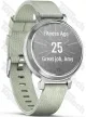 Garmin Lily® 2 Classic Silver with Sage Gray Nylon Band Garmin Lily® 2 Classic Silver with Sage Gray Nylon Band