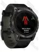 Garmin Epix Pro 2 47 Sapphire Carbon Gray Black Leather Band Garmin Epix Pro 2 47 Sapphire Carbon Gray Black Leather Band