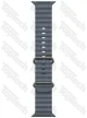 Apple Watch Ultra 3 49 мм Natural Titanium Anchor Blue Ocean Band