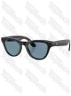 Умные очки Ray-Ban Meta Skyler (Черный глянцевый/Синий)