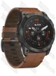 Garmin Epix Pro Gen 2 Sapphire 51 мм Карбоново-серый титан/каштановый, с кожаным и силиконовым ремешками