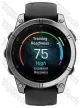 Garmin Fenix E 47мм Нержавеющая сталь, черный силиконовый ремешок Garmin Fenix E 47мм Нержавеющая сталь, черный силиконовый ремешок