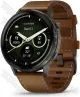 Garmin Venu 4 45 мм (черный/коричневый кожаный) Garmin Venu 4 45 мм (черный/коричневый кожаный)