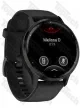 Garmin Venu 3 Slate Stainless Steel Bezel with Black Case and Silicone Band