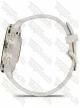 Garmin Venu 3S Soft Gold Stainless Steel Bezel with Ivory Case and Silicone Band