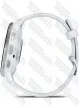 Garmin Venu 3 Silver Stainless Steel Bezel with Whitestone Case and Silicone Band Garmin Venu 3 Silver Stainless Steel Bezel with Whitestone Case and Silicone Band